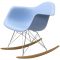 Outdoor Folding Rocking Chair Blue