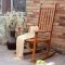 Outdoor Folding Rocking Chair Rustic