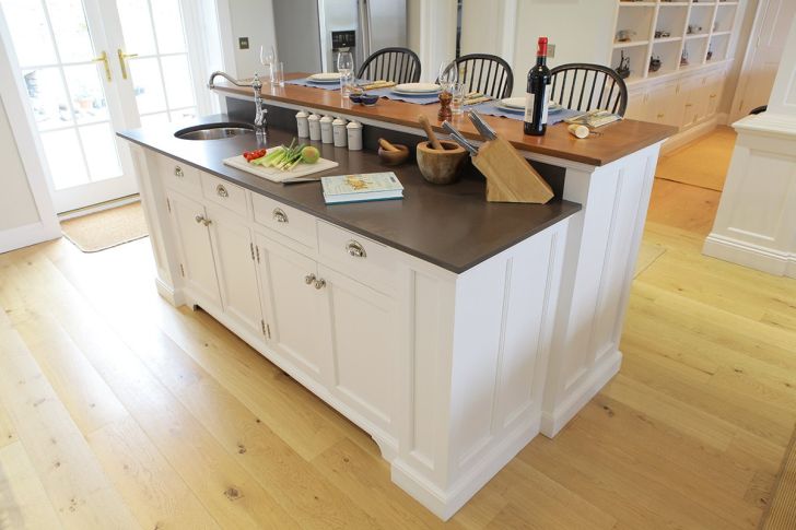 Free Standing Kitchen Island with Sink