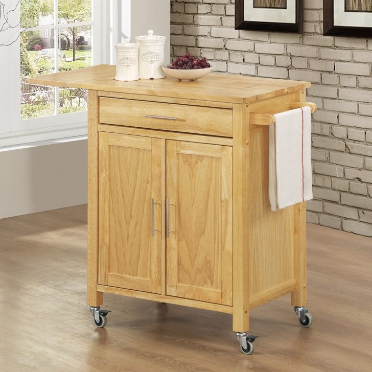 Samples of Kitchen Carts on Wheels Designs Homes Furniture Ideas