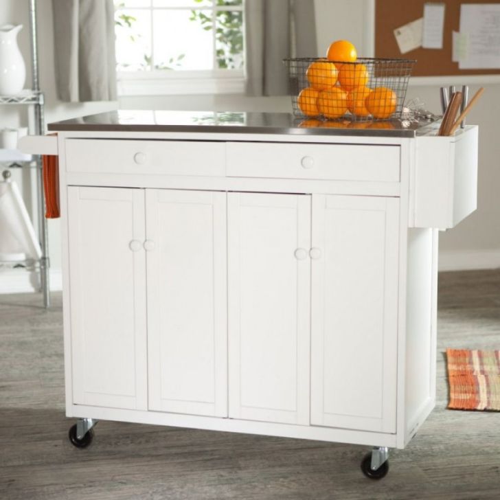 Kitchen Carts on Wheels Glossy Small Portable Homes Furniture Ideas