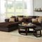 Sectional Sofas for Small Spaces L Shaped Design with Brown Leather
