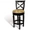 Swivel Bar Stools with Backs Counter Height