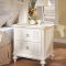 White Wicker Bedroom Furniture Antique French Bedside