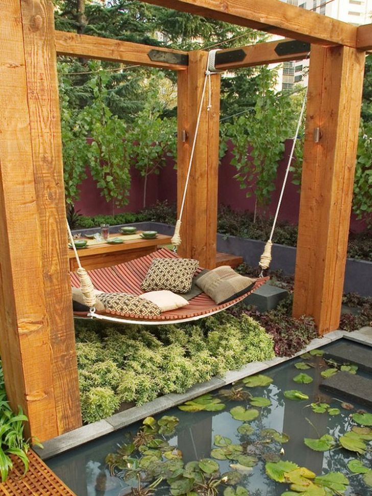 Comfortable Garden Furniture Swing