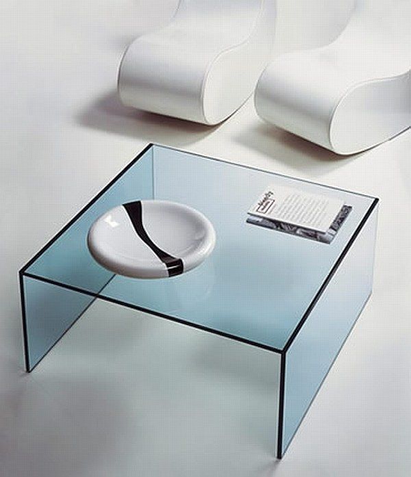 Contemporary Glass Coffee Tables From Tunelli