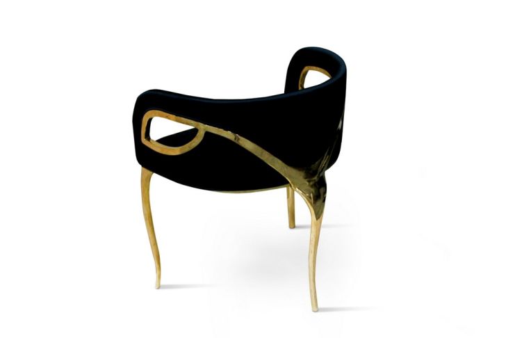 Elegant and Modern Black Chandra Chair Design