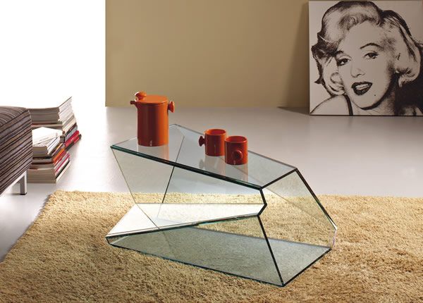Glass Coffee Tables From Tunelli
