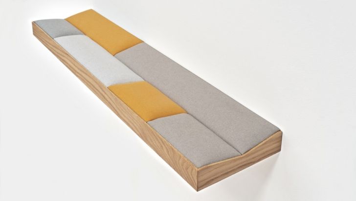 SNUG Shelf with Soft Cushions Padded Soft Cushions SNUG Shelf with Wooden Framed