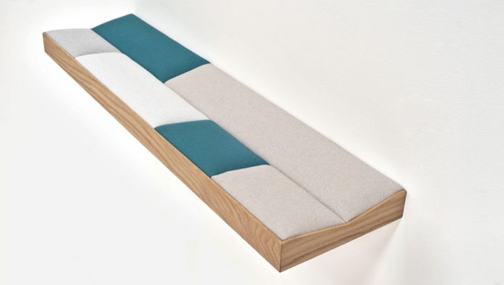 SNUG Shelf with Soft Cushions Wooden Framed SNUG Shelf Design with Soft Cushions