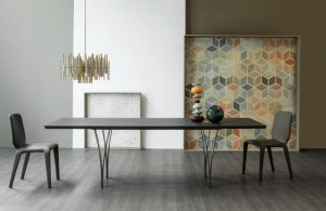 new bonaldo table gap-elegant-table-gap-by-alain-gilles-with-artistic-accessories