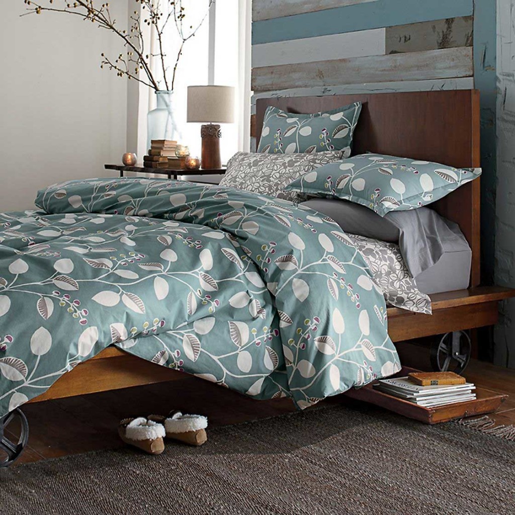 The-Company-Store-Organic-Bedding-in-Blue