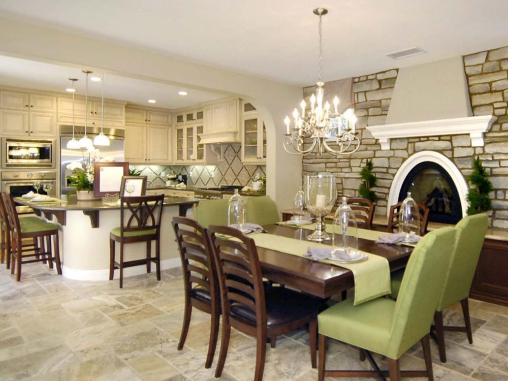 decorative dining room sets with mahogany furniture and artistic chandelier lighting