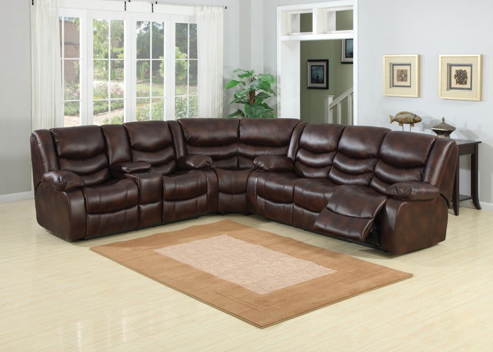spacious grey living room design with reclining faux leather upholstery and adjustable seat cushion