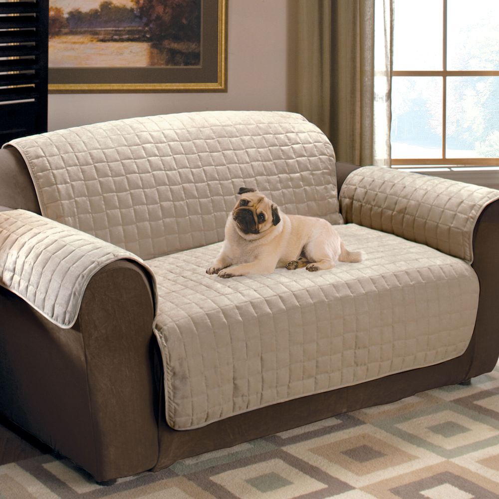 white dog sofa covers waterproof to protect from scratch and dust