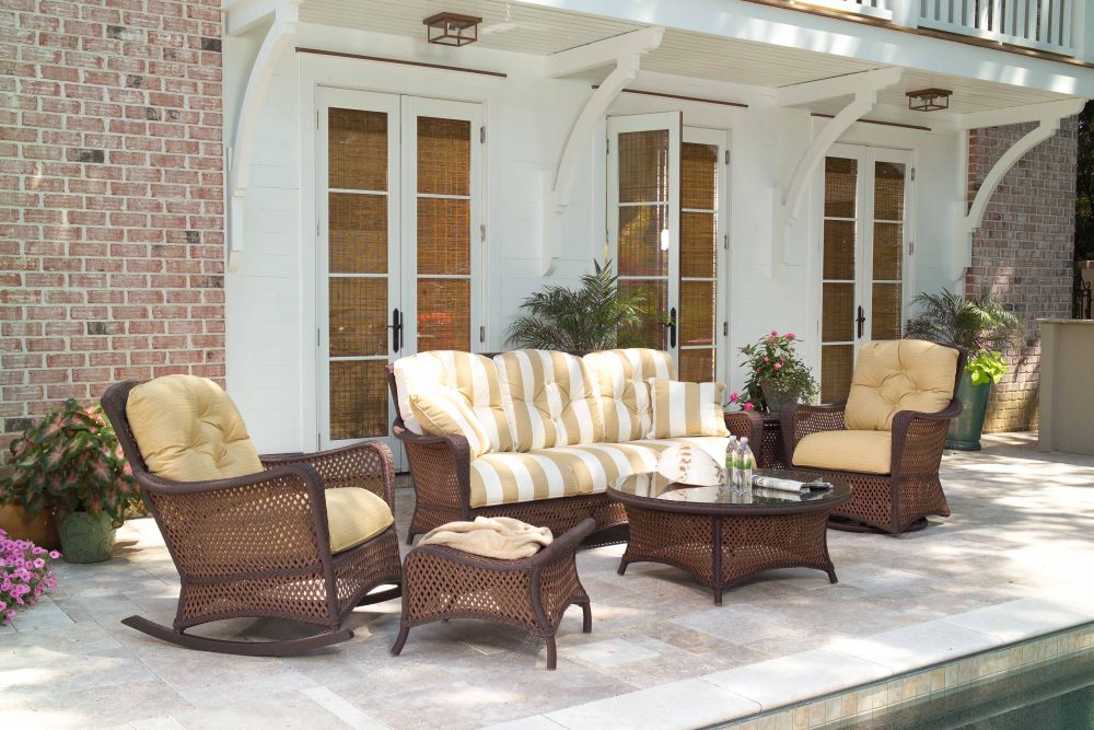 farmhouse backyard decor with black rattan alfresco sets sure with southern home furniture for a decent living in usa