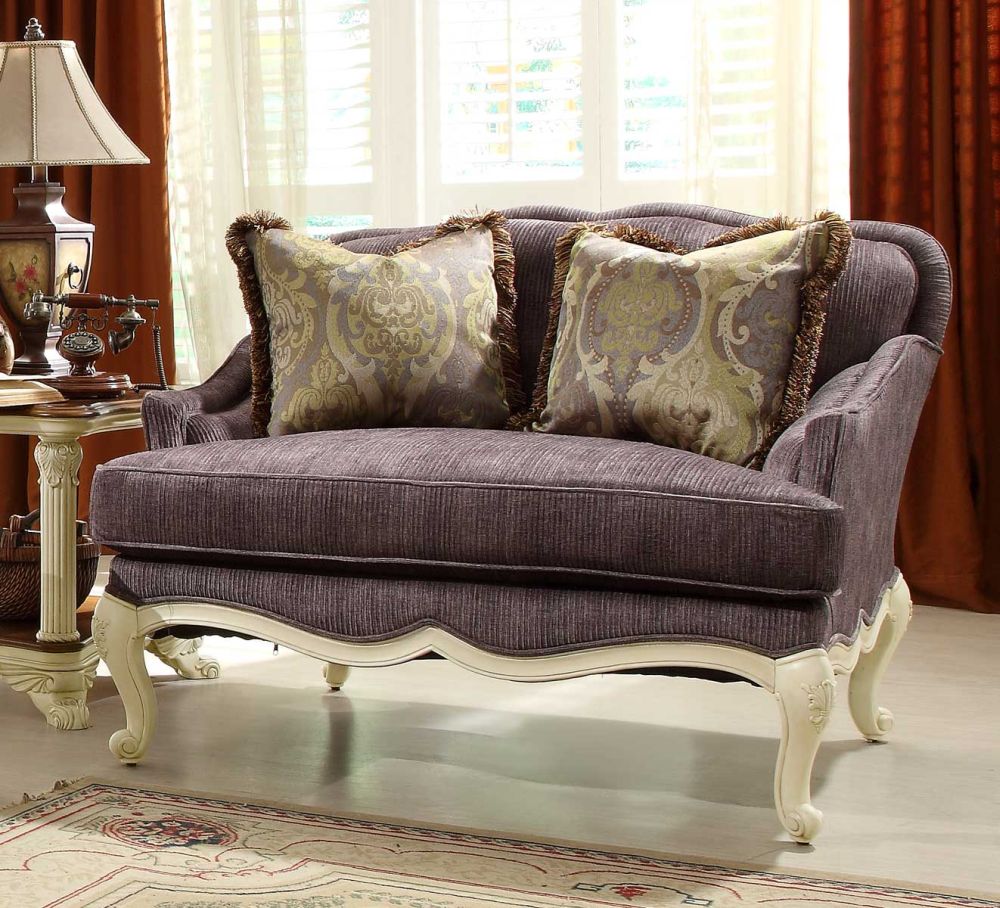 luxury vintage twin sofa in purple color with patterned cushions and white wooden legs owning small living room décor with versatile sense from the appealing twin sleeper sofa chair