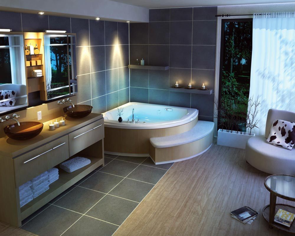 modern bathroom design with dimmed ceiling lightings and some candles near the bathtub extraordinary and unique bathroom lighting