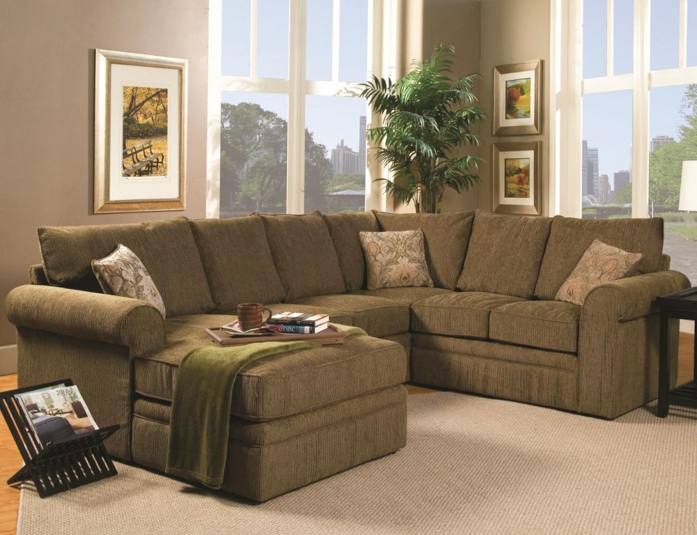 green fabric u shaped sectional sofa in the grey living room creating warm soul for everyone with u shaped sectional sofa