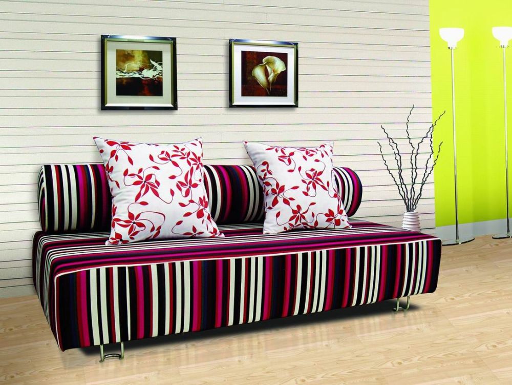 maroon stripe patterned sofa bed sheets full size with long tube pillow added as the backrest sofa bed sheets – representative furniture for modern retreat
