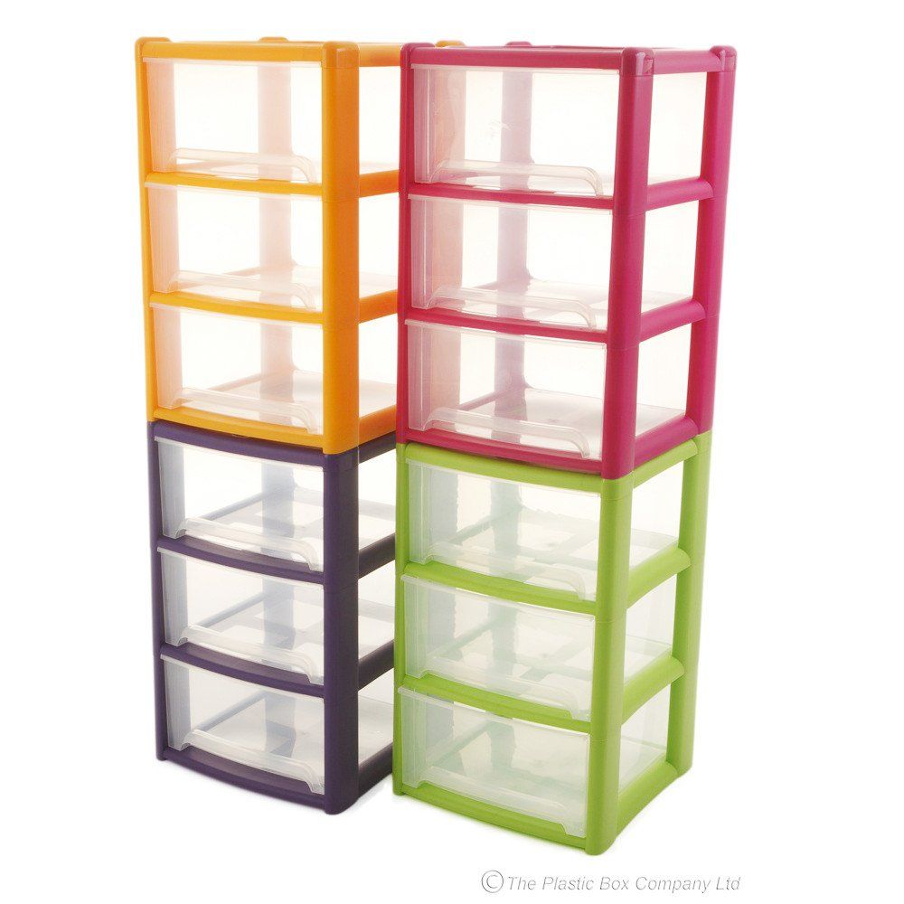 large wham plastic three drawer plastic unit in funky colours reasons for using plastic drawers for clothes