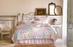 simply shabby chic ditsy patchwork quilt - multi target shabby chic furniture for your bedroom