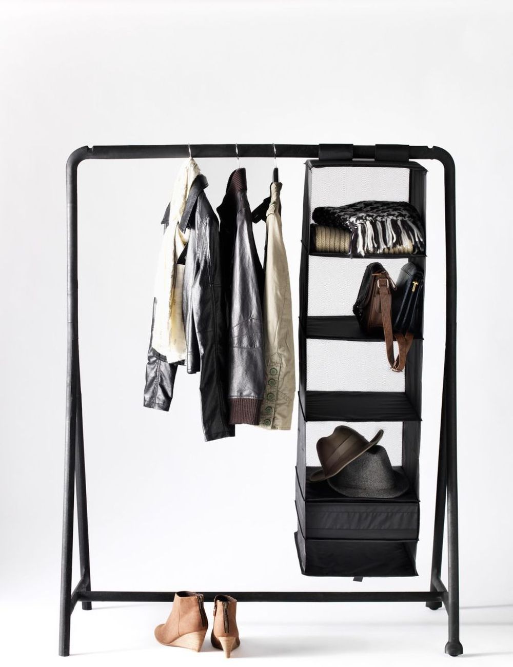 free standing ikea turbo closet rack free standing closet wardrobe for your bedroom