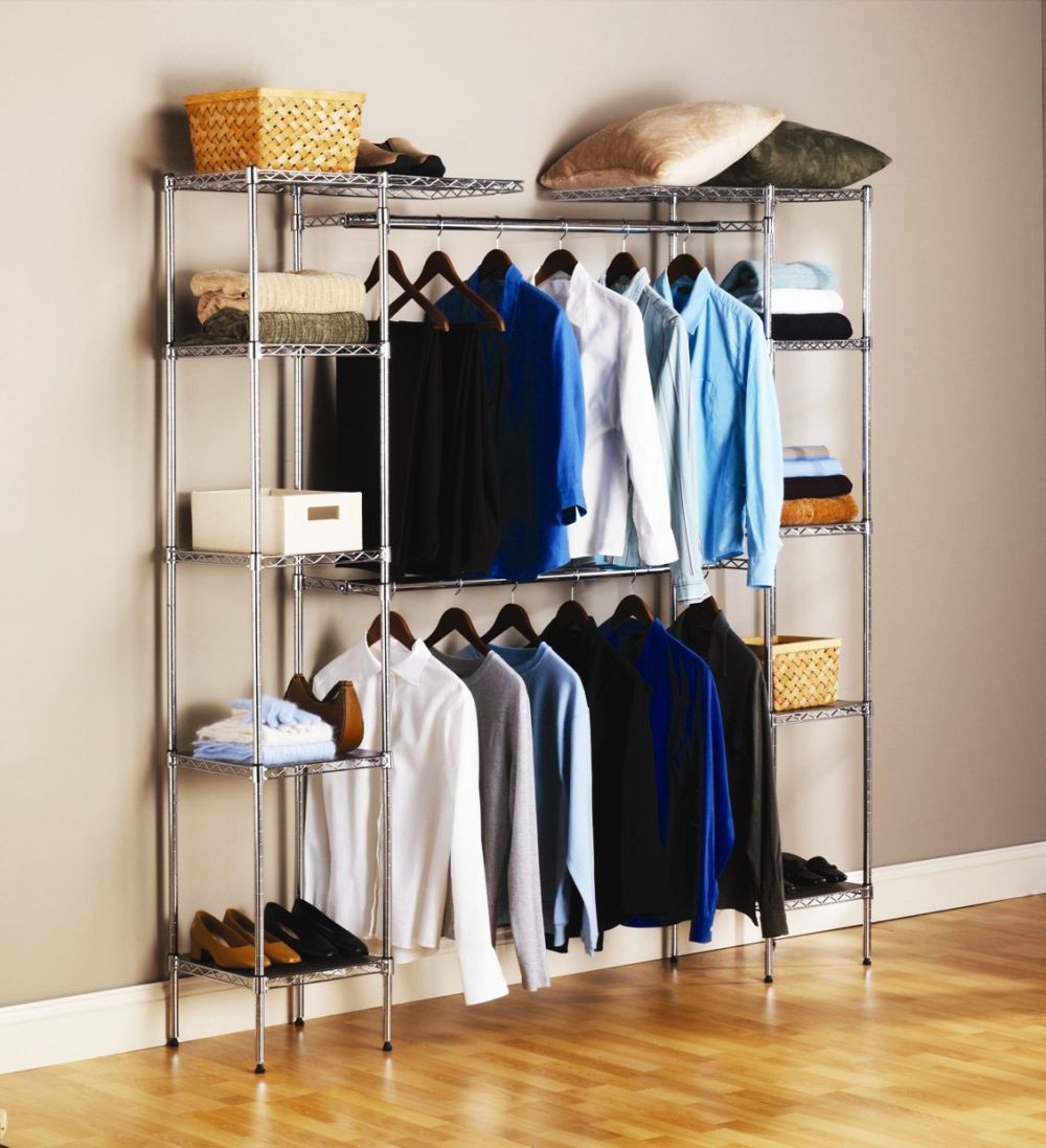 simple free standing closets organizer stand alone closet organizing tools and systems