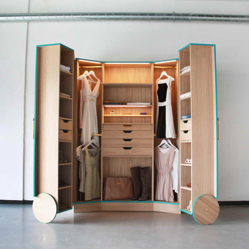 creative folding closet unit with double cabinet for home saving space ideas benefits of freestanding closet system
