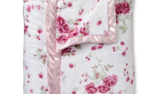 Floral Shabby Chic Blanket