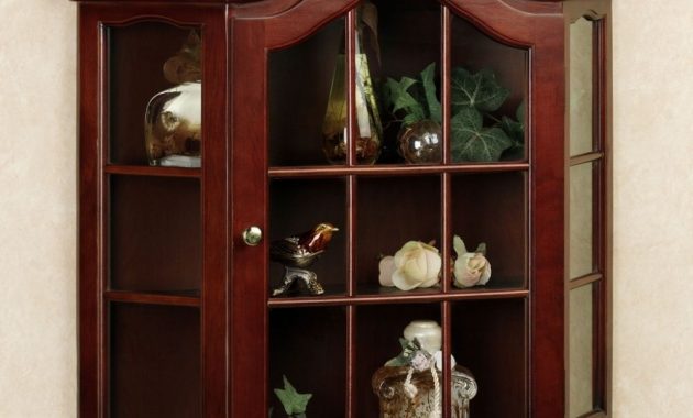 Aubrie Wall Curio Cabinet for Wall Curio Cabinet Wall Curio Cabinet for Really Encourage