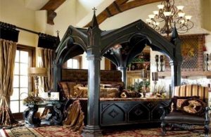 dark wood medieval canopy bed 35 wonderful medieval furniture inspirations for your lovely bedroom
